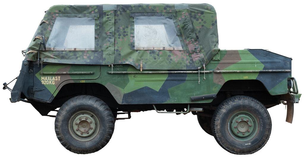 Swedish Volvo Tgb 1111 Recoilless Rifle Carrier Truck