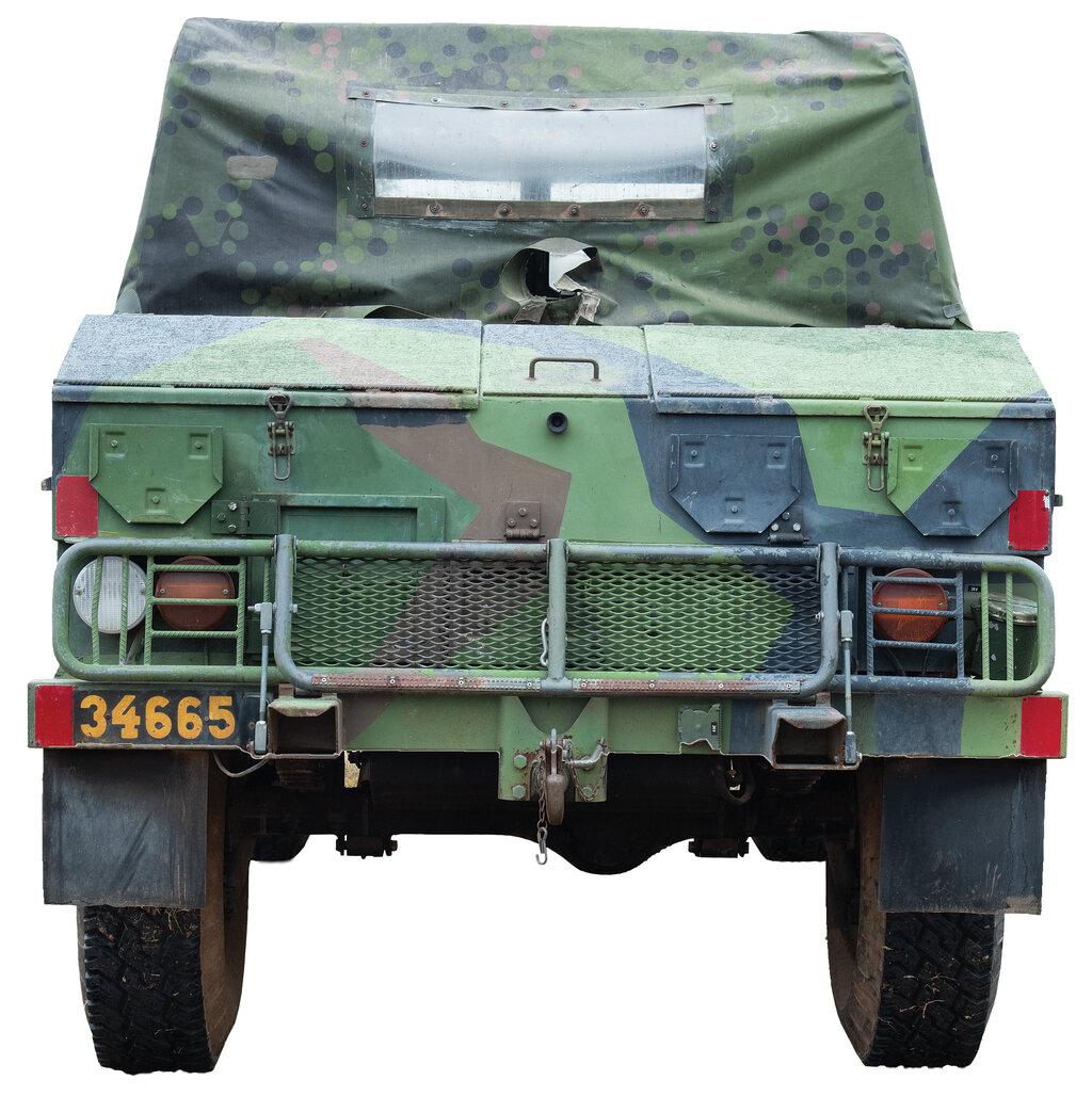 Swedish Volvo Tgb 1111 Recoilless Rifle Carrier Truck