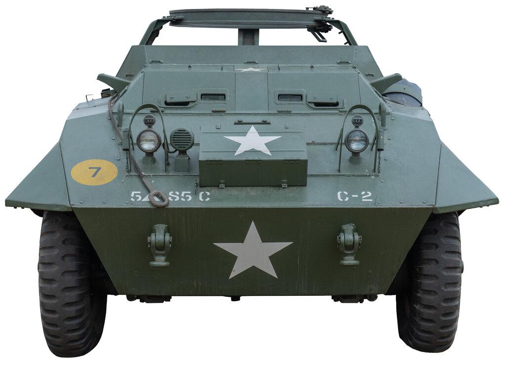 World War II U.S. M20 Greyhound Armored Utility Car