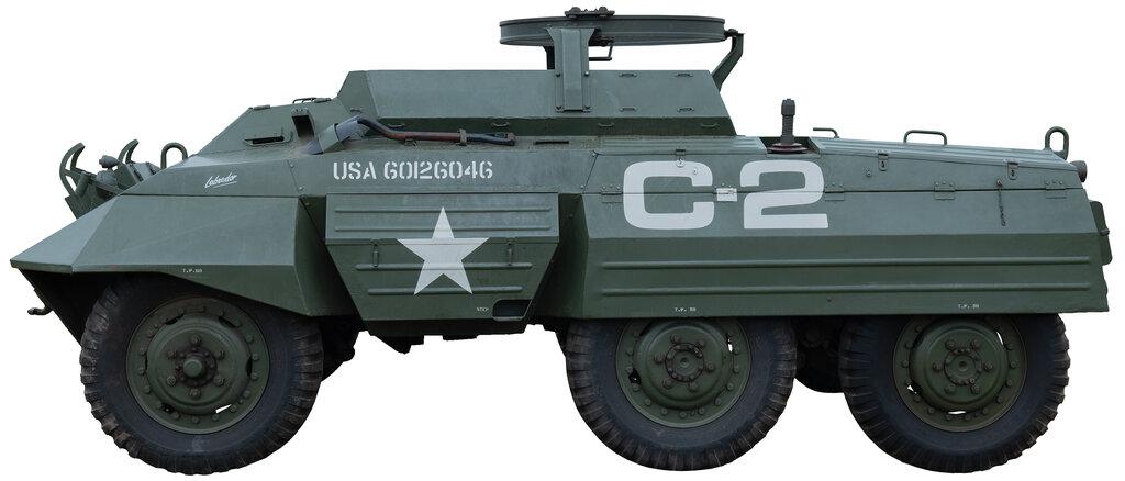 World War II U.S. M20 Greyhound Armored Utility Car