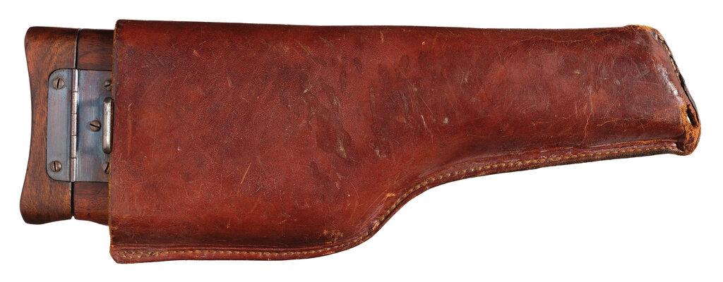 Mauser "Flatside" Broomhandle Pistol with Shoulder Stock