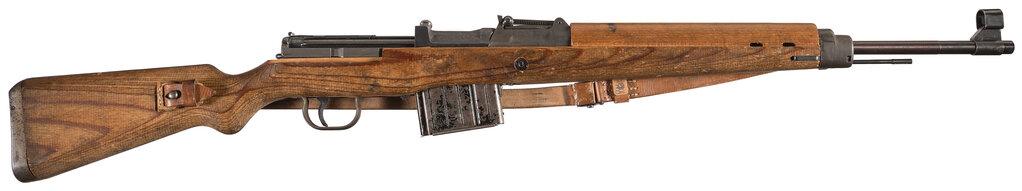 WWII German Walther "ac/45" K43 Rifle Attributed as a Bring Back