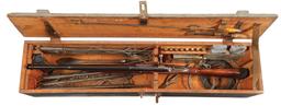 Norwegian Jarmann M28 Harpoon Rifle with Case, Harpoons and Ammo