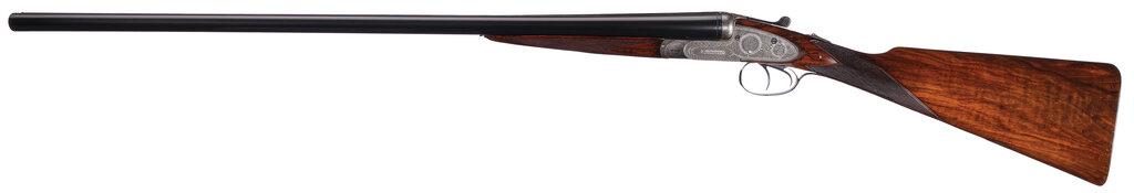 Alexander Henry & Co. Sidelock Ejector Double Barrel Shotgun