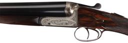 T. Stensby & Co. Boxlock Double Barrel Shotgun with Case