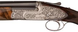 Muffolini Engraved Luciano Bosis Titanium Sidelock Shotgun