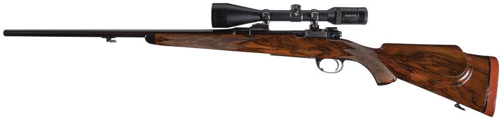 Evan Williams Engraved Mauser Standard Model Rifle with Scope