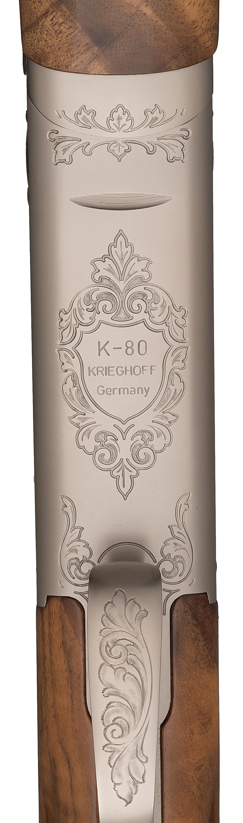 Engraved Krieghoff K-80 Trap Special Shotgun Two Barrel Set