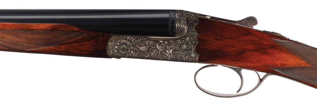 Engraved Fabio Zanotti 28 Gauge Boxlock Double Barrel Shotgun