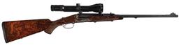 Metschiunig Engraved Karl Hauptmann Sidelever Single Shot Rifle