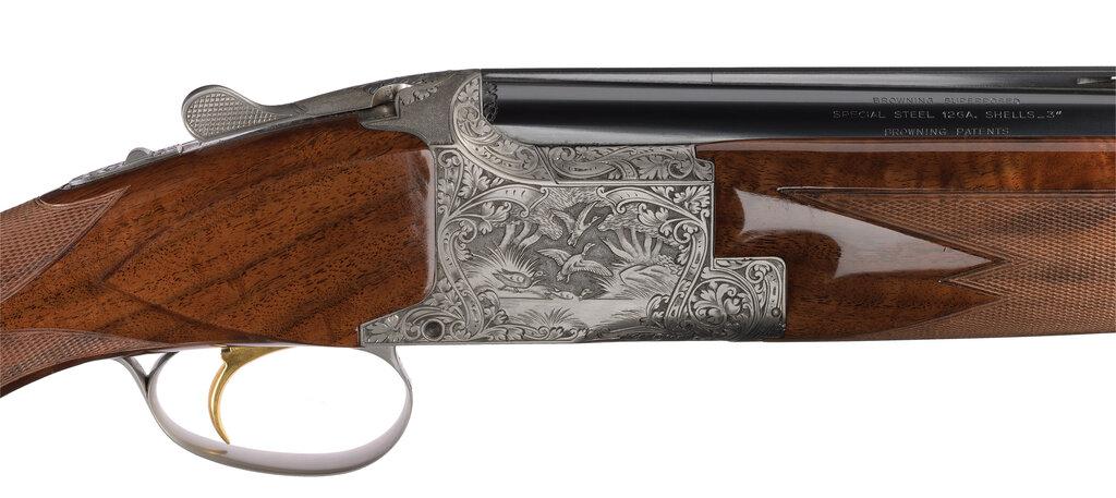 Belgian Browning Superposed Diana Grade Shotgun