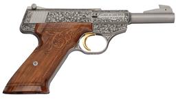 Factory Engraved Belgian Browning Renaissance Challenger Pistol