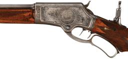 Deluxe Factory Game Scene Engraved Marlin Model 1881 Rifle
