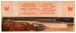 Engraved Winchester Model 61 Rifle with Box