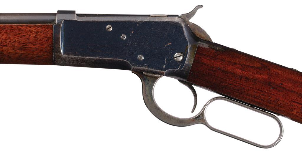 Antique Winchester Model 1892 Lever Action Rifle in .44 W.C.F.