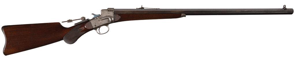 Remington-Hepburn No. 3 Single Shot Heavy Barrel Sporting Rifle