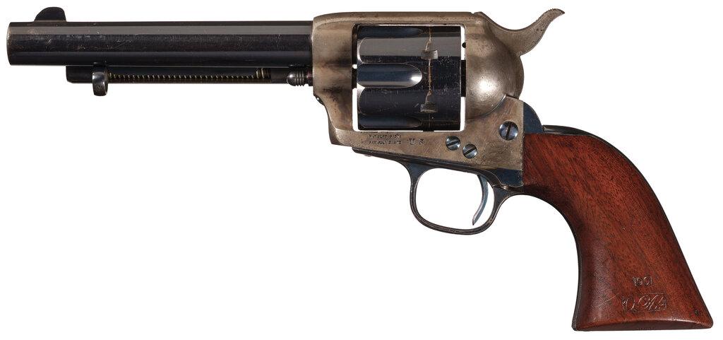 Documented U.S. Colt SAA Revolver with Kopec Letter