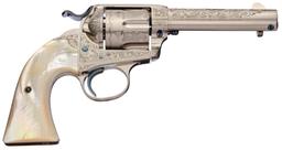 Nickel-Plated Factory "Soft" Shipment Colt Bisley Model Revolver