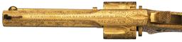 Engraved Gold Remington-Smoot New Model No. 2 Revolver