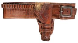 J.S. Collins Cheyenne, Wyoming Mexican Loop Holster Rig