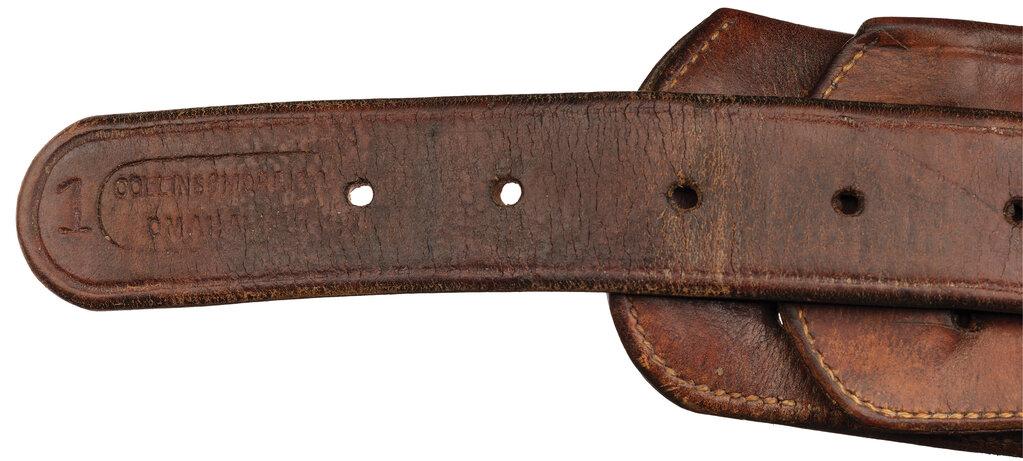 Collins & Morrison "Mexican Loop" Colt Model 1877 Holster