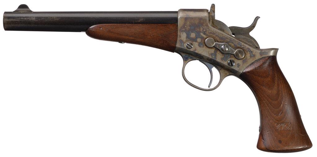 U.S. Remington Army Model 1871 Rolling Block Pistol