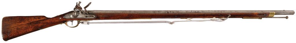 Revolutionary War Era American Brown Bess Flintlock Musket