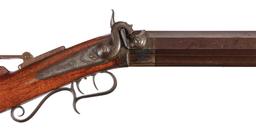 B. Bigelow California Percussion Target Rifle with False Muzzle