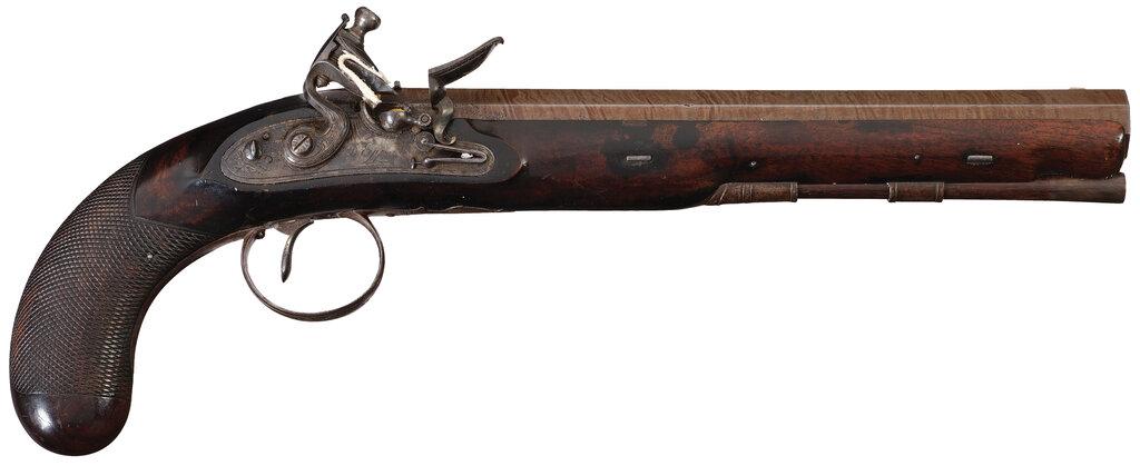 Durs Egg Flintlock Dueling Pistol