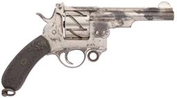 German Mauser Model 1878 "Zig-Zag" Single Action Revolver