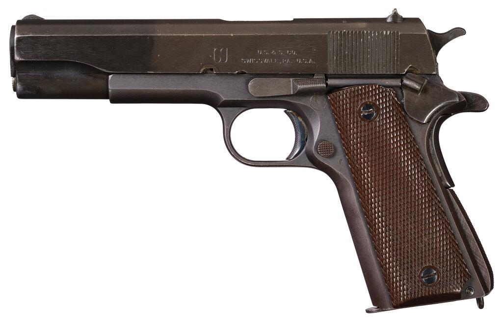 World War II U.S. Union Switch & Signal Model 1911A1 Pistol