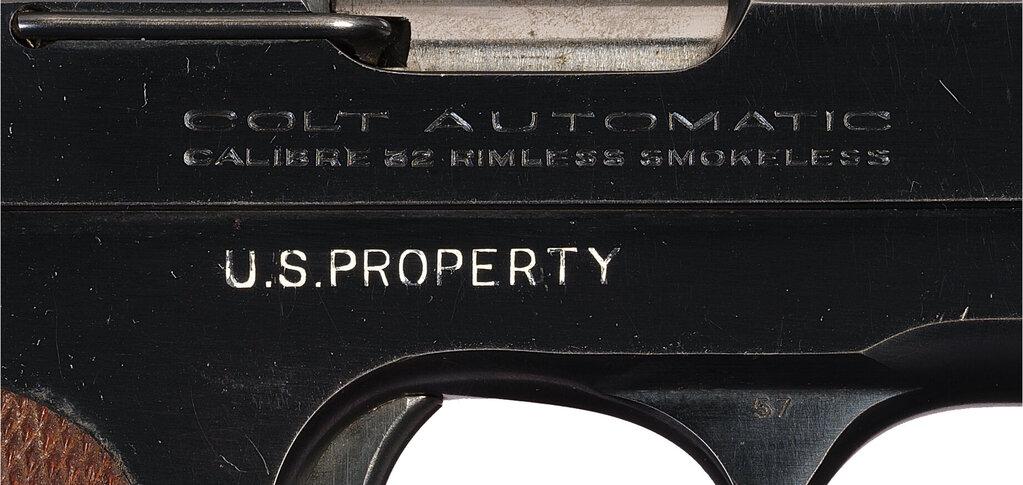 U.S. World War II Production Colt Model 1903 Pistol