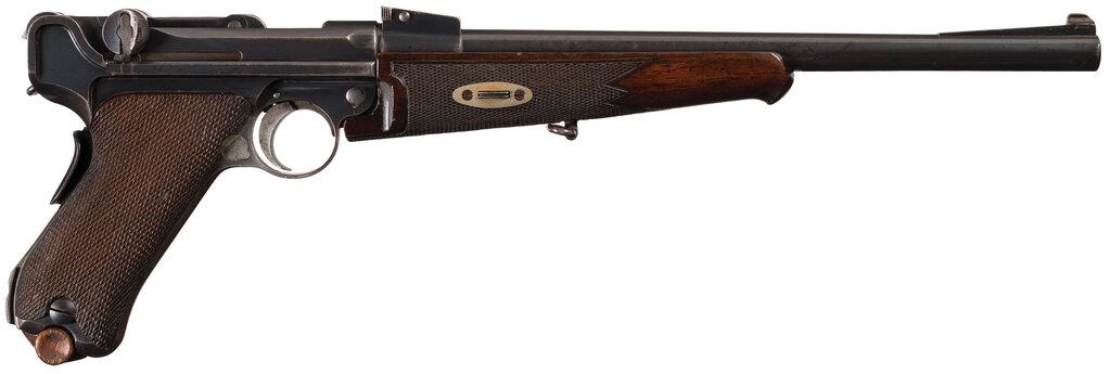 DWM 1902 Luger Carbine with Shoulder Stock