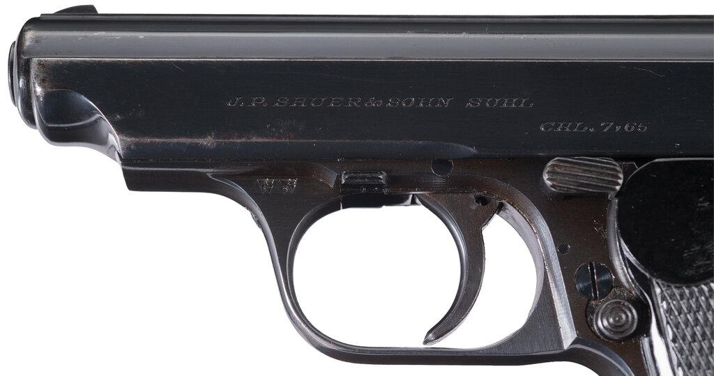 German Double "Eagle/37" Sauer 38H Pistol with Accessories