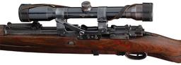 WWII German Gustloff Werke "bcd/4" Code K98k Long Rail Sniper