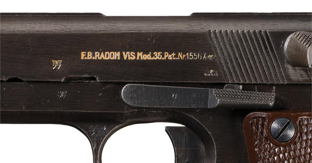 World War II German Occupation Radom VIS-35 Pistol