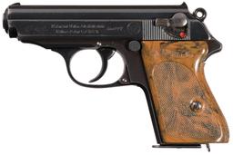 Pre-World War II RZM Marked Walther PPK Pistol