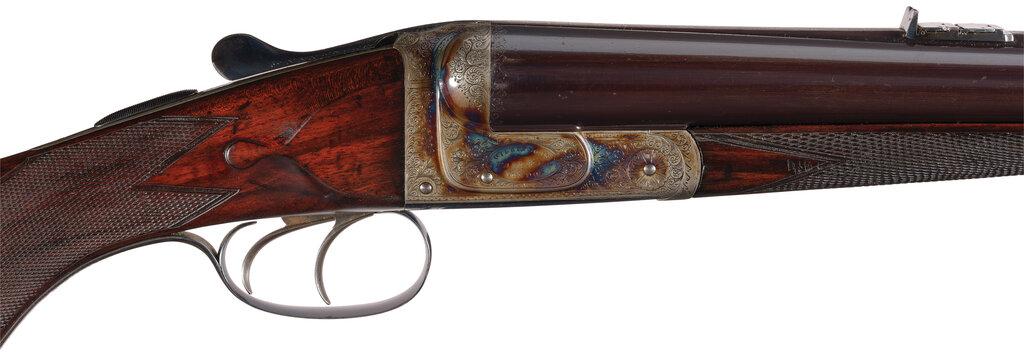 Factory Engraved Wilkinsons Boxlock Double Rifle in .500 N.E.