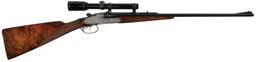 E. Veratschnig Double Rifle with Scope and Aimpoint Red Dot