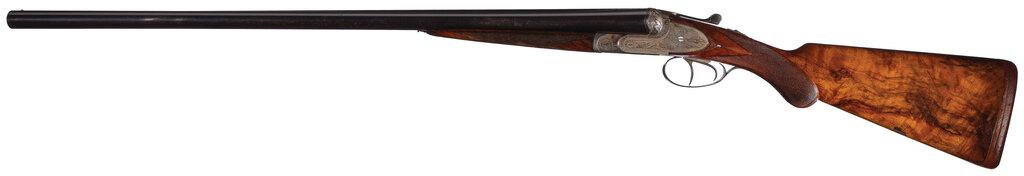Von Lengerke & Detmold Retailer Marked A. Francotte Shotgun