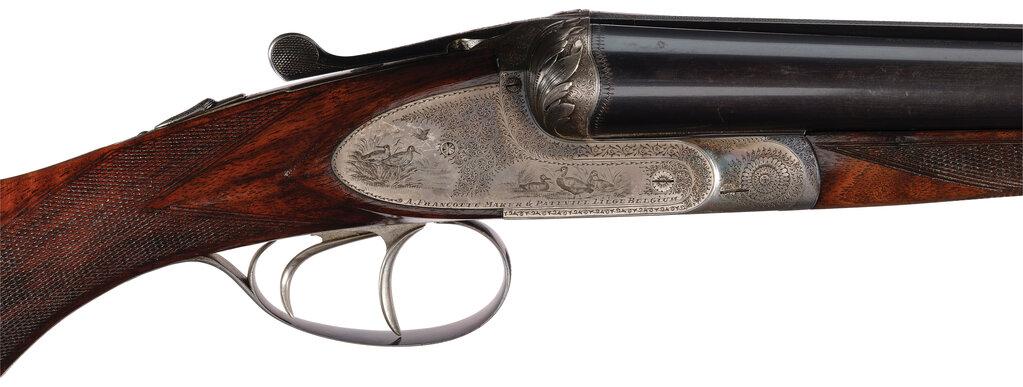 Von Lengerke & Detmold Retailer Marked A. Francotte Shotgun