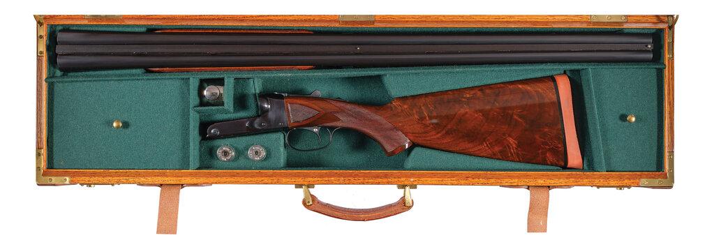 Pre-WWII Winchester Model 21 Trap Grade Double Barrel Shotgun