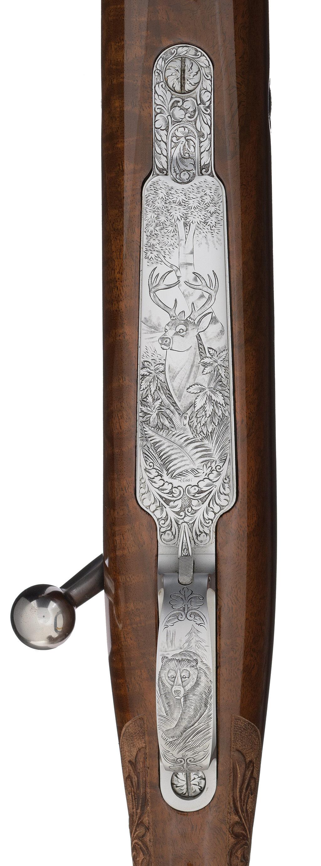 Master Engraved Belgian Browning High Power Olympian Grade Rifle