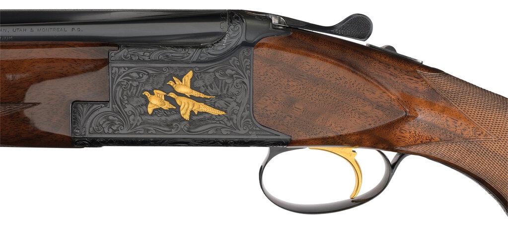 Belgian Browning Presentation Grade Superposed Shotgun with Case