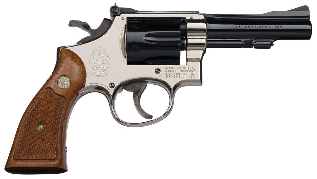 Smith & Wesson Two-Tone "Pinto" Model 18-3 Revolver with Box