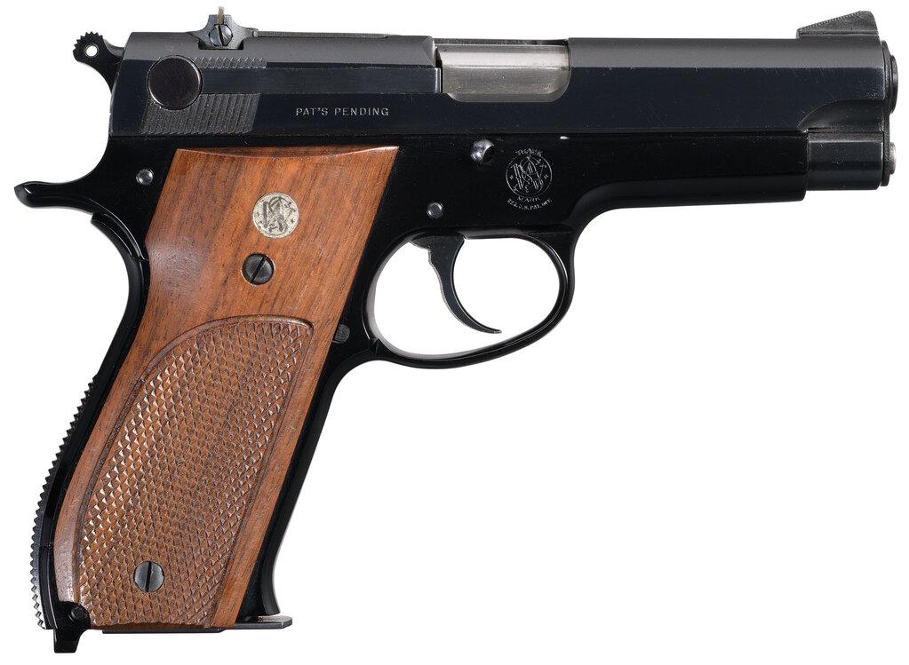 Smith & Wesson Model 52-A 38 AMU Semi-Automatic Pistol with Box