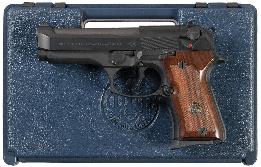 Jerry Lewis Owned Beretta Model 92 FS Compact Pistol with Box