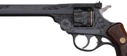 Engraved Harrington & Richardson Sportsman Revolver