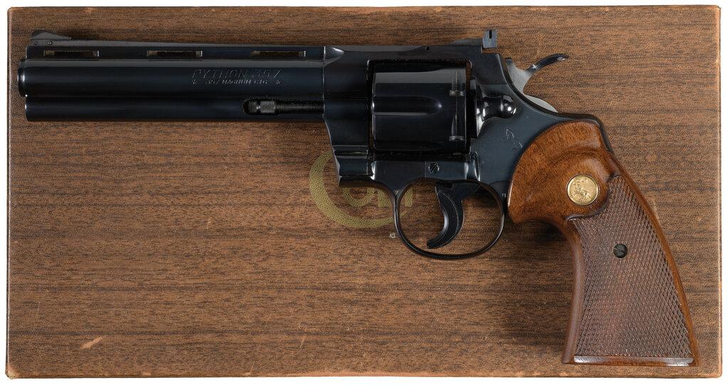 Colt Python Double Action Revolver with Box