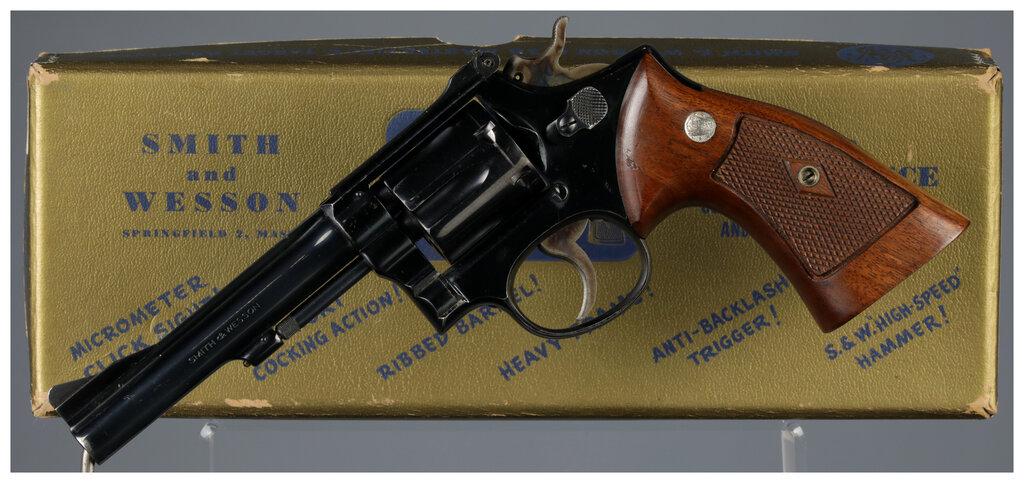 Smith & Wesson K-38 Combat Masterpiece Double Action Revolver